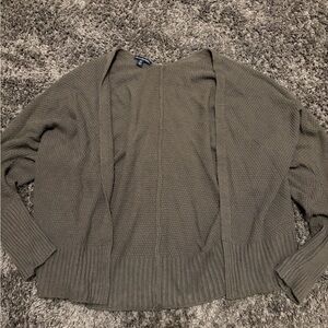 American Eagle Outfitters Khaki Cardigan